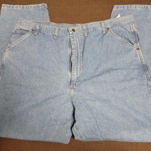 Men's Wrangler Rugged Wear Carpenter Jeans W44xL32 NEW,NEVER WORN
